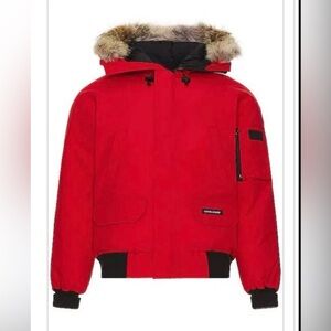 Canada Goose Red Chilliwack Bomber Size:  Small